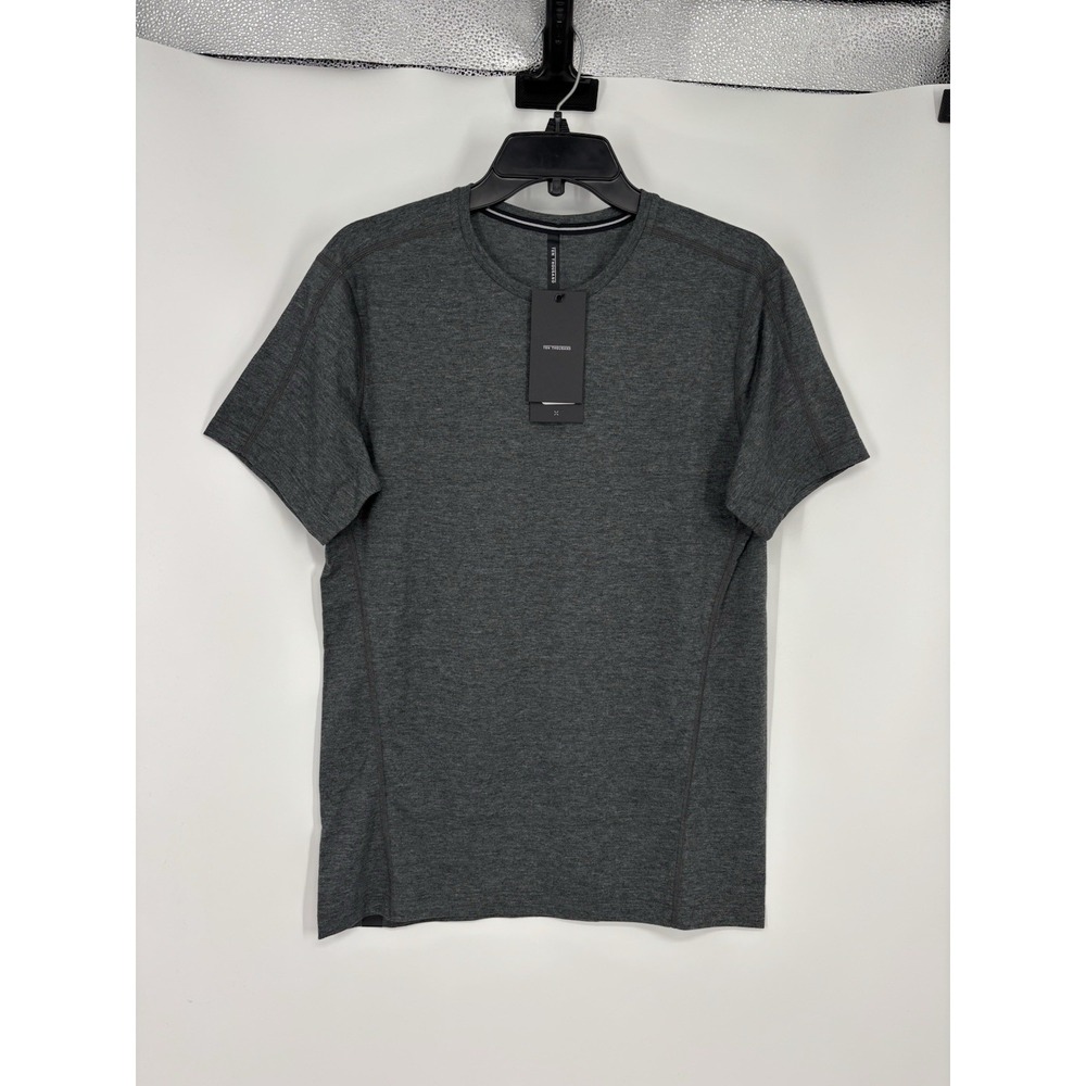 Ten Thousand Durable Tee Short Sleeve T Shirt Dark Grey Active Performance Small